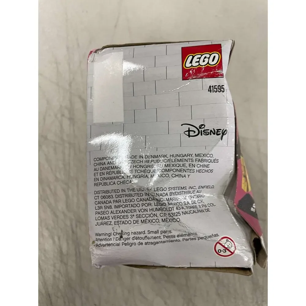 LEGO BrickHeadz Belle 41595 Disney Beauty and the Beast New Damaged Box